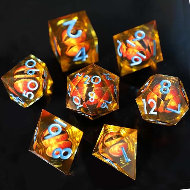 Dés yeux de dragon