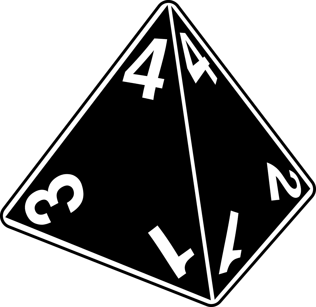 Dé à 4 faces D4