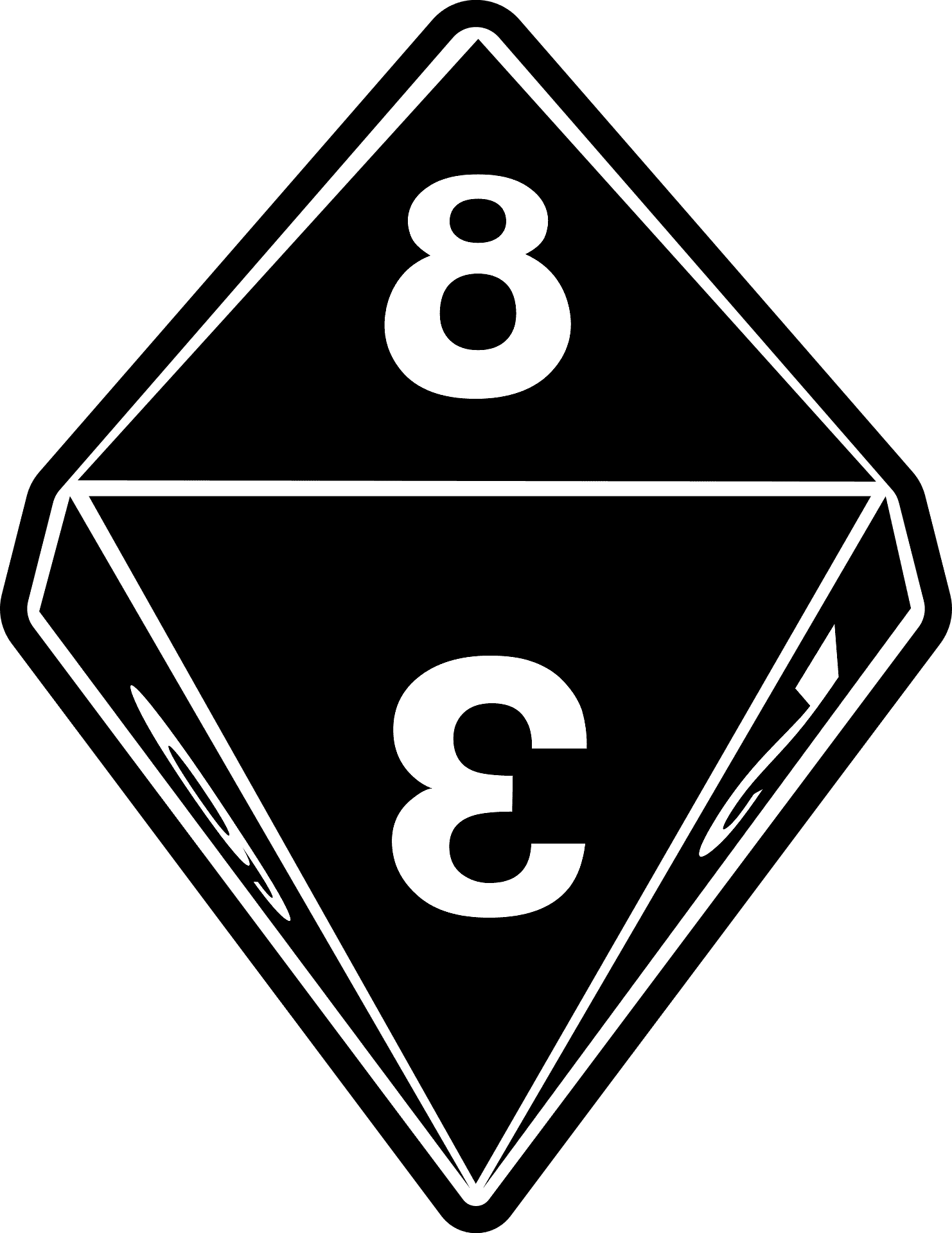 Dé à 8 faces D8